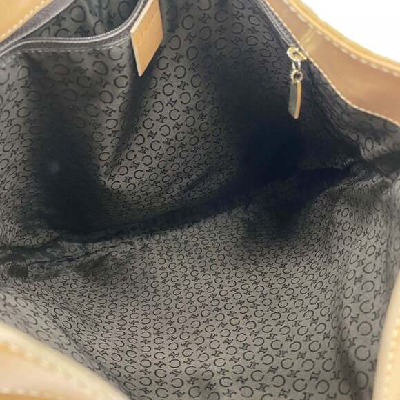 Celine Shoulder Bag C Macadam Suede Beige Women's - Picture 4 of 14
